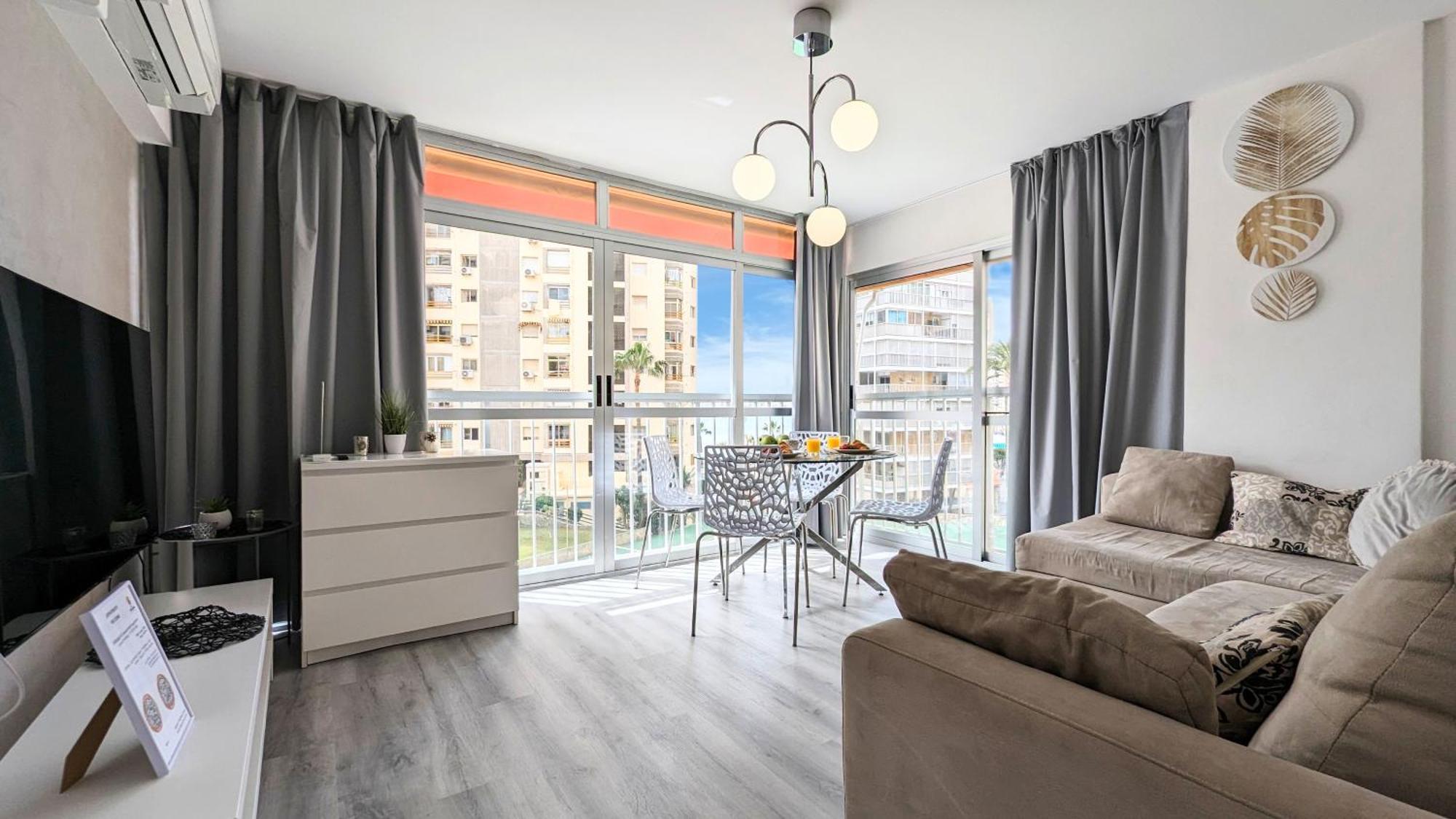 Carabelas Levante Beach Apartment Benidorm Eksteriør billede